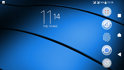 Classique Blue Theme For Xperia