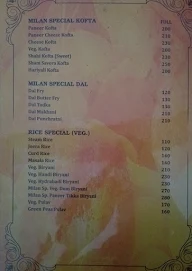 Milan Restaurant menu 2