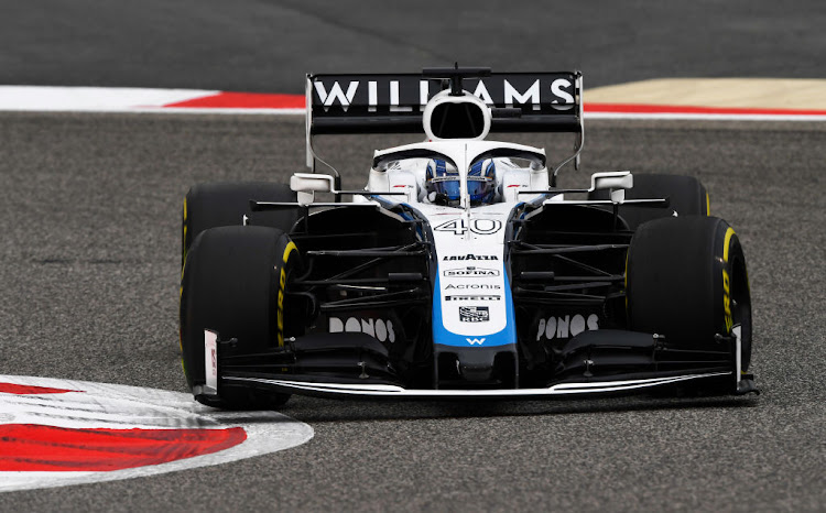 Roy Nissany of Israel driving the Williams Racing FW43 Mercedes on track during practice ahead of the F1 Grand Prix of Bahrain at Bahrain International Circuit on November 27, 2020 in Bahrain, Bahrain.