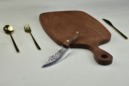 Title 1, Household Simple Damascus Pattern Boning Knife ...