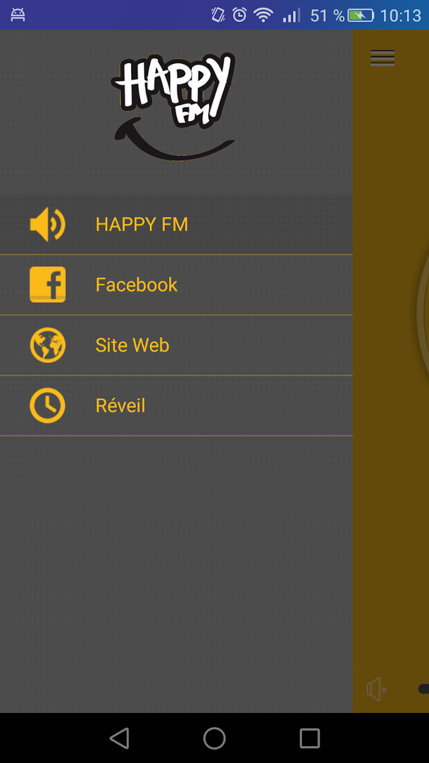 Happy FM Officiel Screen 2
