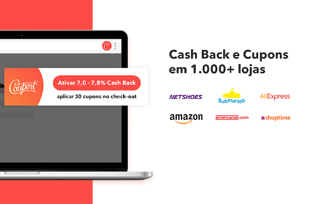 Coupert BR - Encontre Cupons e Cashback