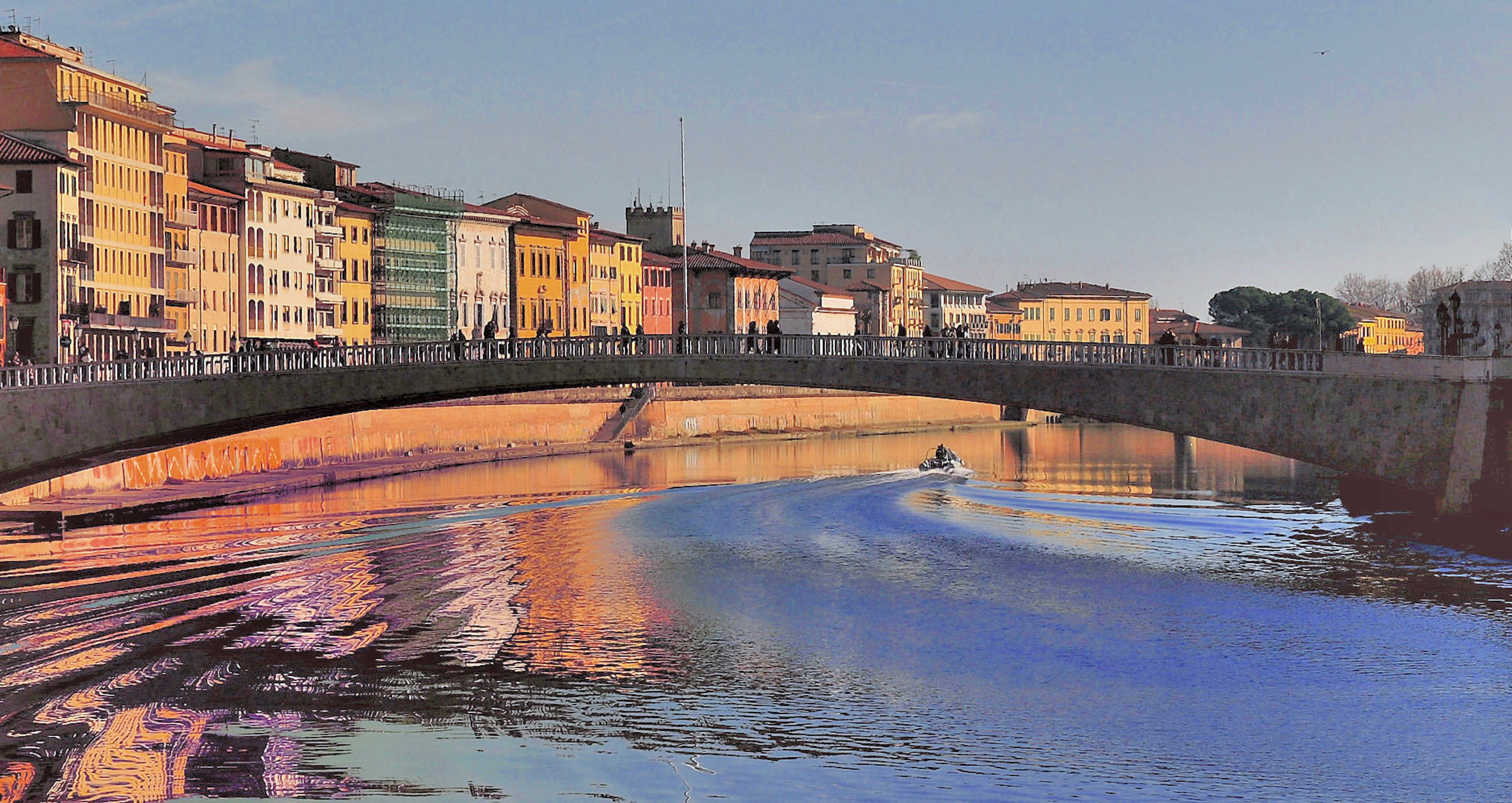 PISA e l'ARNO di Isidoro. 