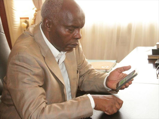 Makueni Governor Prof Kivutha Kibwana. /FILE