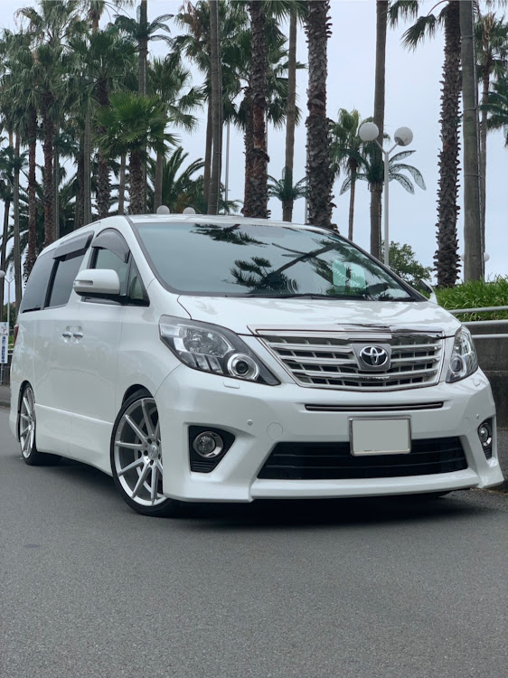 アルファードの家族サービス・熱海初島・伊東花火大会・城ヶ崎海岸に関するカスタム事例の投稿画像1枚目