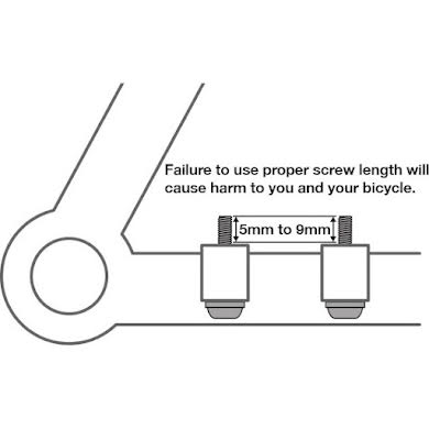 Paul Comp Flat Mount Stainless Mounting Bolts, T-25 alternate image 0