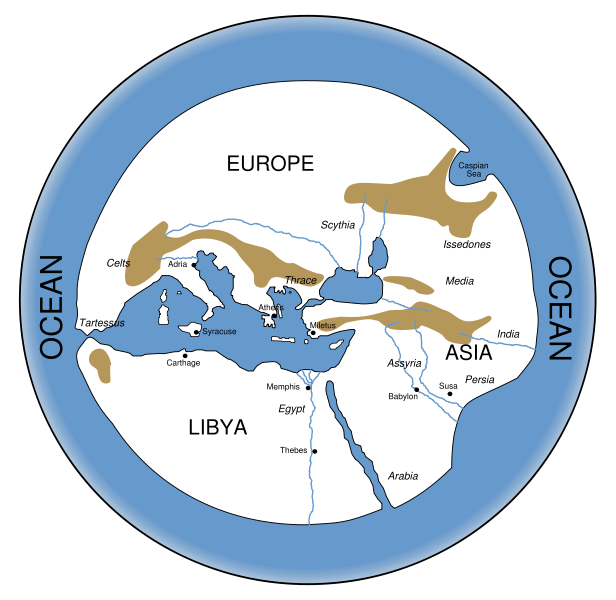 A evolução do mapa mundi