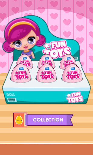 Cute Dolls Surprise Pink Eggs  APK MOD screenshots 1