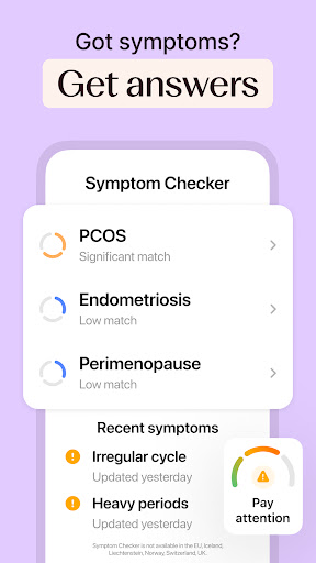 Screenshot Flo Period & Pregnancy Tracker