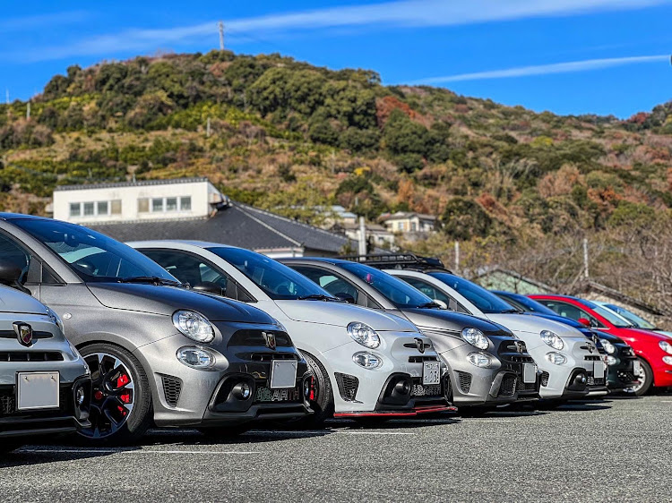 アバルト・595 （ハッチバック）のMYABA・ABARTH595competizione・フィアット/アバルト熊本・アルファロメオ熊本・新春ツーリングに関するカスタム事例の投稿画像2枚目