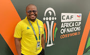 Bafana Bafana video analyst Sinesipho Mali at the Africa Cup of Nations in Ivory Coast.