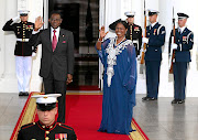 Equatorial Guinea President Teodoro Obiang Nguema Mbasogo and wife Constancia Mangue. Nguema is accused of enriching his family through abuse of state power. 