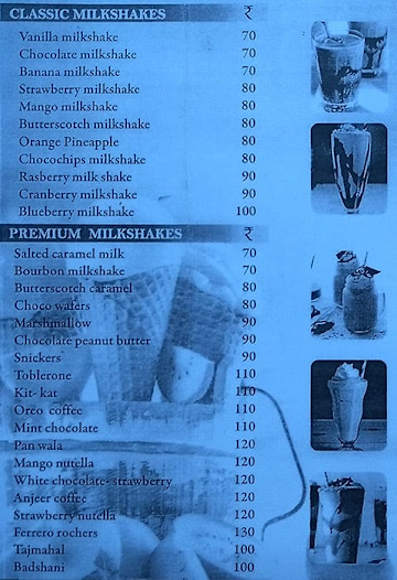 Aarti Dhaba And Tea Shop menu 