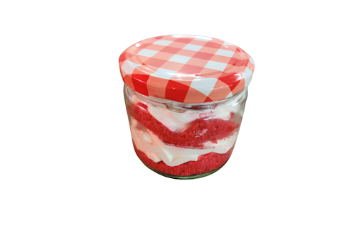 Red Velvet Jar Cake