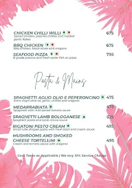 Gin & Juliet menu 8