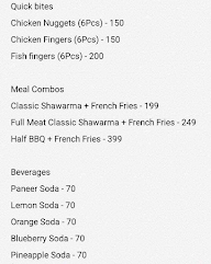 Engineer's Shawarma menu 6