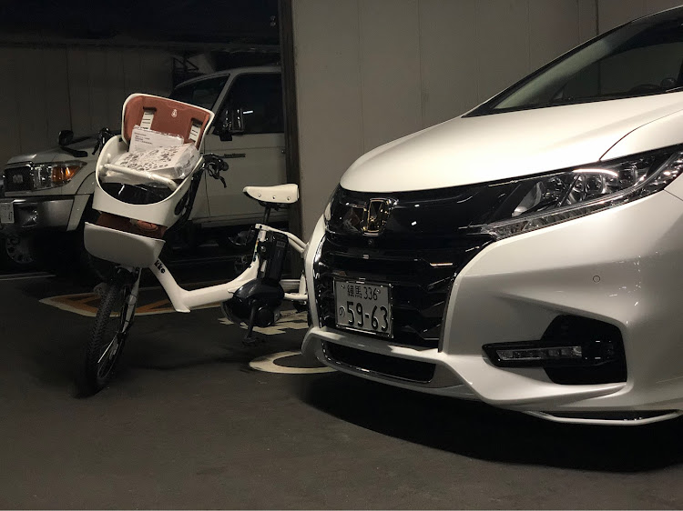 オデッセイのRCオデッセイ・ホンダ・オデッセイ・電動アシスト自転車・ブリジストンに関するカスタム事例の投稿画像1枚目