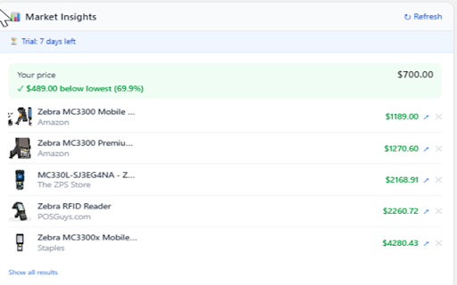 Price Matcher screenshot 3