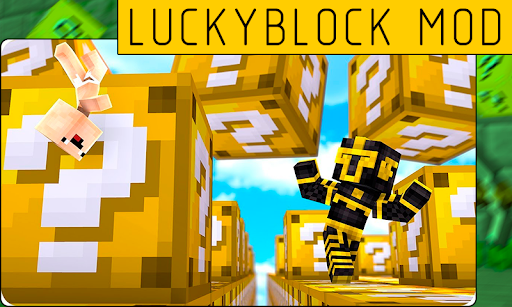 Screenshot Lucky Block Mod for MСPE