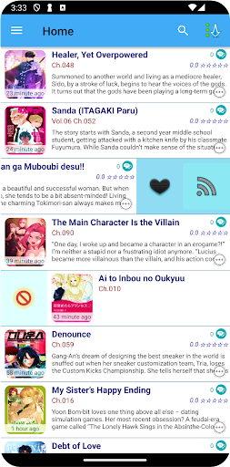 Screenshot Manga World - Online Reader