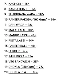 Gurunanak Dairy & Sweets menu 7