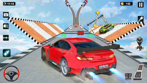 Screenshot GT Car Stunt 3D: Ramp Car Game