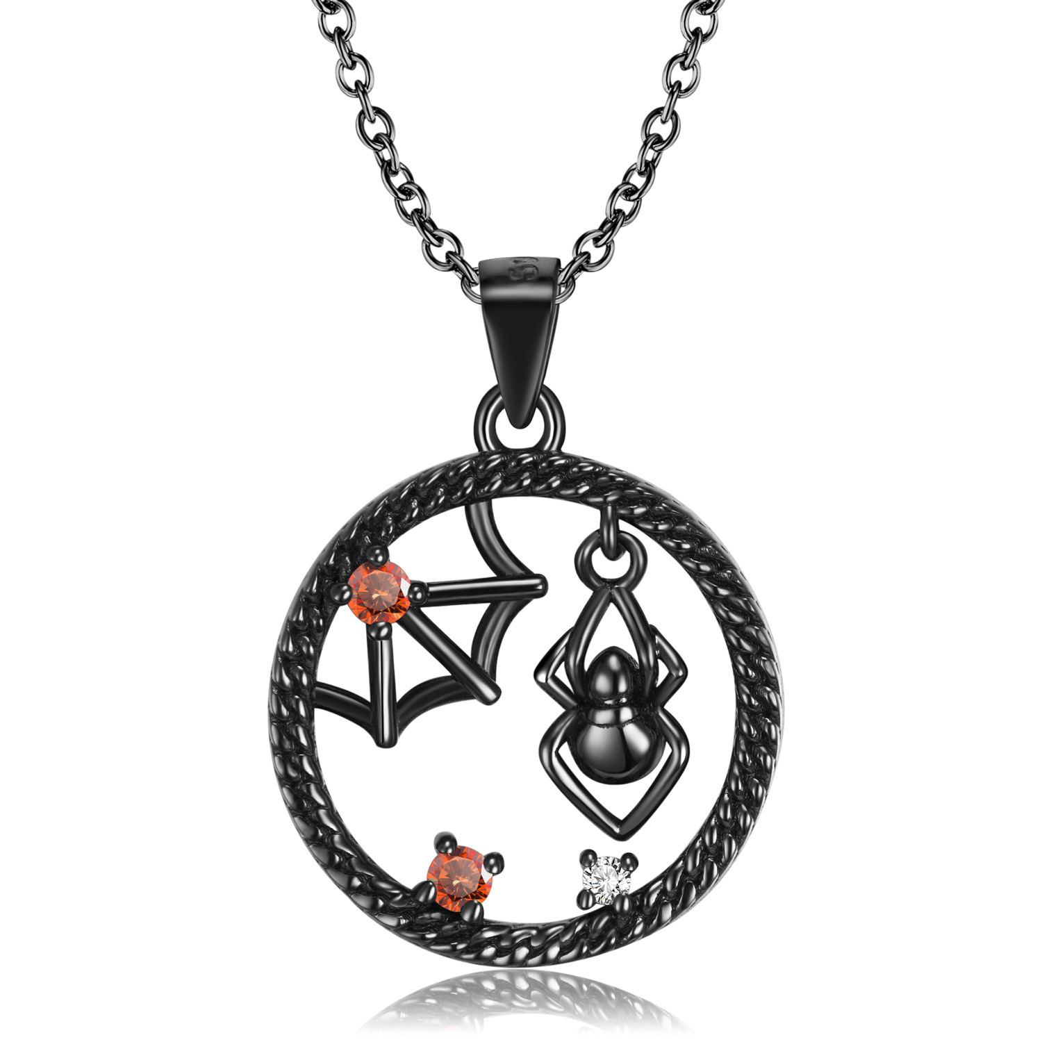 Title 1, Sterling zilveren S925 zwart goud geplateerde s...
