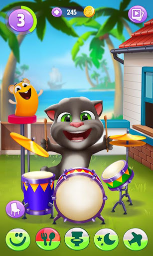 Mon Talking Tom 2  APK MOD screenshots 1