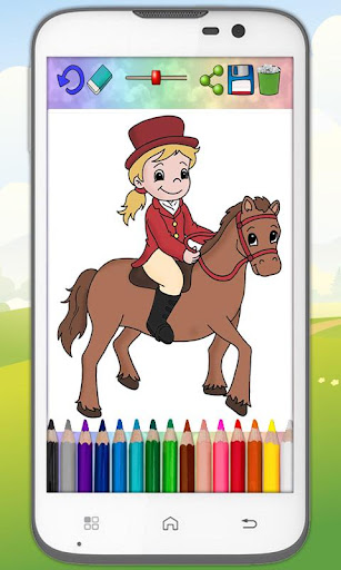 免費下載娛樂APP|Coloring horses and ponies app開箱文|APP開箱王