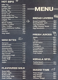 Sheeba's Cafe menu 4