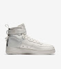 sf air force 1 mid triple ivory