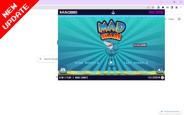 Mad Shark Game - Runs Offline chrome extension