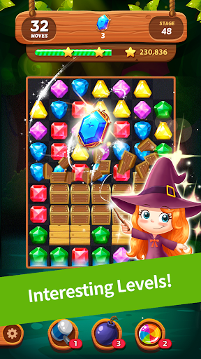 Jewels Forest : Match 3 Puzzle