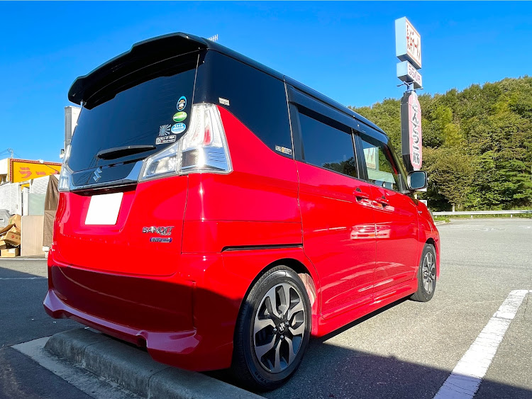 ソリオバンディットの洗車とコーティング・長浜ラーメンに関するカスタム事例の投稿画像1枚目