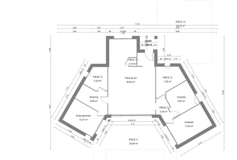  Vente Terrain + Maison - Terrain : 660m² - Maison : 150m² à Le Beausset (83330) 