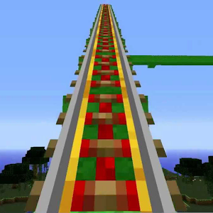 Roller coaster Maps for MCPE 2.0 Icon