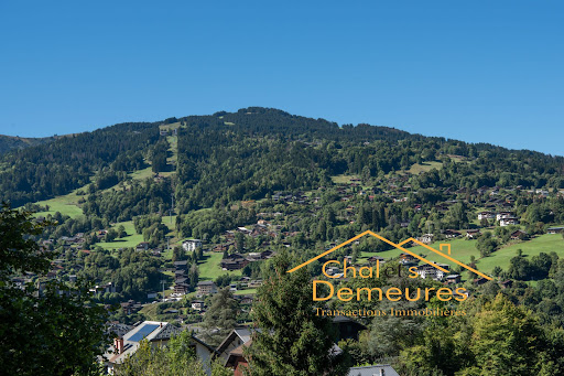 Alpine village on green mountainside - Buy this luxury land in Saint-Gervais-les-Bains