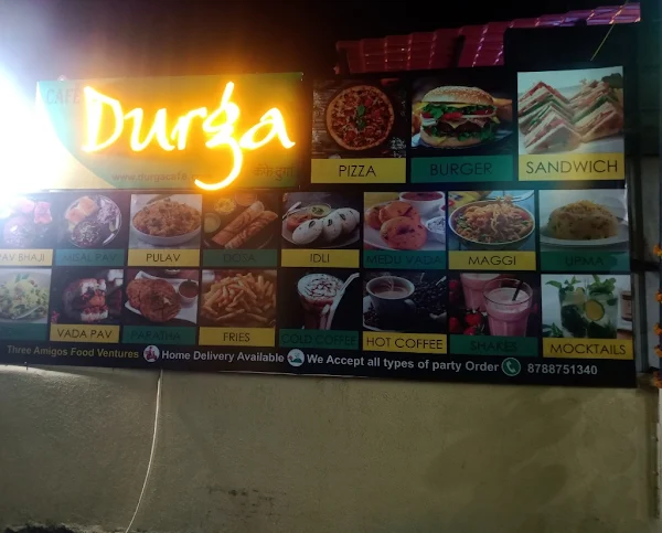 Cafe Durga Narhe Branch menu 