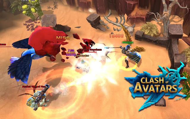 Clash of Avatars - 3D browser MMORPG