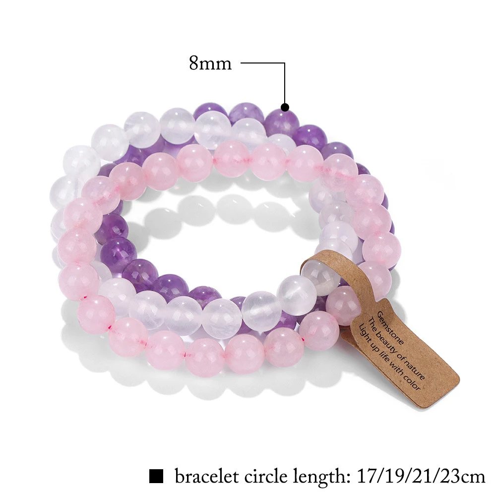 Title 10, Bracelet femme avec perles en pierre naturelle ...
