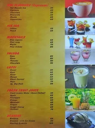 Tiku's cafe & ice cream menu 3