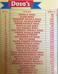 Madras Cafe South Indian Food & Snacks menu 2