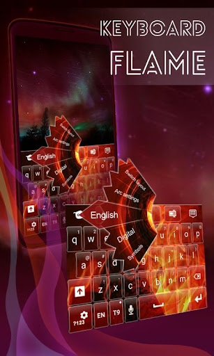 GO Keyboard Flame Themes