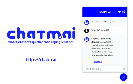 ChatM.AI - Web-wide Wonders, One Chatbot! small promo image