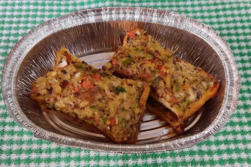 Tofu Cast Iron Pan Grilled Open Sandwich