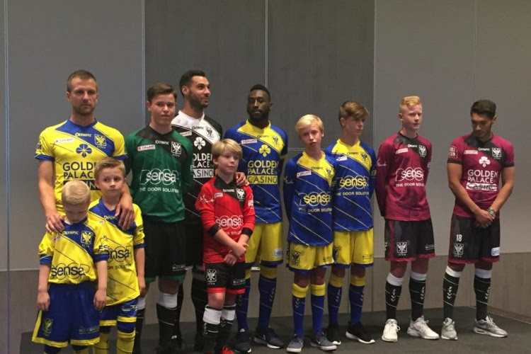 Saint-Trond présente ses nouveaux maillots pour la saison 2017-2018! (photos)