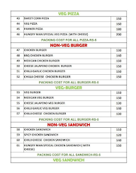 Hungry Man menu 2