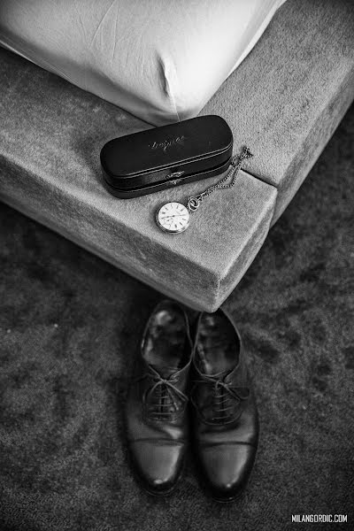Vestuvių fotografas Milan Gordic (gordic). Nuotrauka 2015 rugsėjo 23