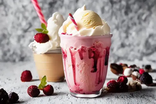 Strawberry Shake With Chocolate