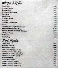 Cafe Universal menu 1